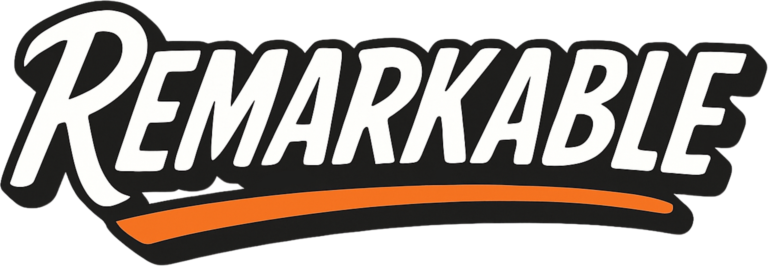 Remarkable logo t background